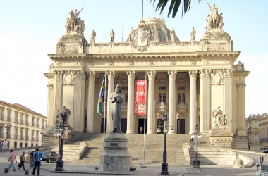 O Palácio Tiradentes, sede da Alerj (Foto: Arquivo AVS)