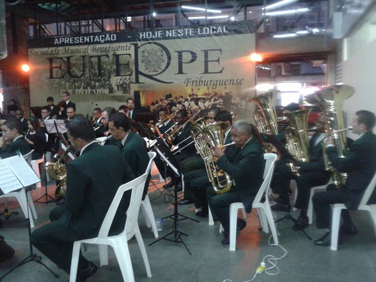 Real Banda Euterpe participa hoje da procissão do padroeiro em São Pedro da Serra