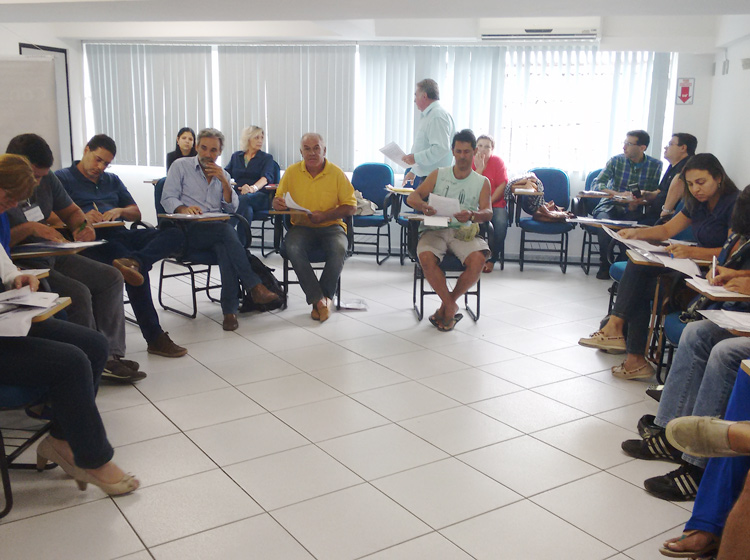 A reunião foi no escritório regional do Sebrae de Nova Friburgo (Foto: Divulgação)