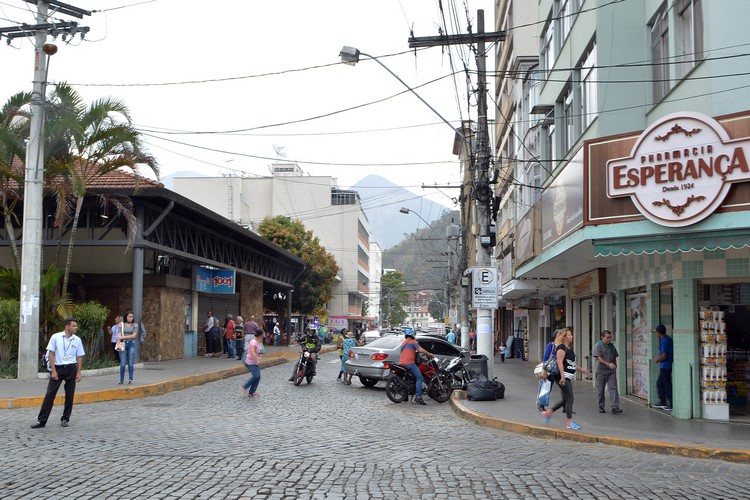 A Rua Francisco Mielli (Foto: Henrique Pinheiro)