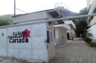 Colégio Estadual Canadá (Foto: Arquivo A VOZ DA SERRA)