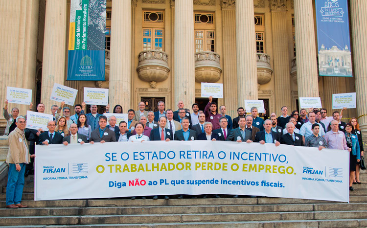 Encontro aconteceu no auditório da Alerj e reuniu mais de 70 empresários (Foto: Divulgação)