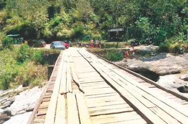 A ponte do Encontro dos Rios (Arquivo AVS)