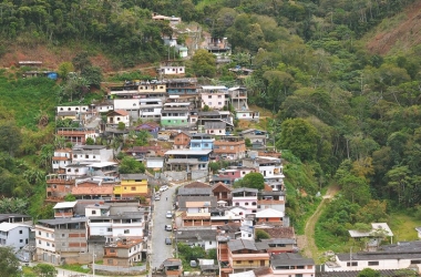 Encosta do Córrego Dantas, bairro duramente atingido pela tragédia de 20111 (Arquivo AVS)
