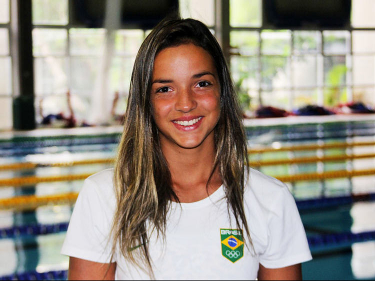 Jhennifer Alves faz história: a primeira mulher friburguense a disputar uma olimpíada (Foto: Divulgação)