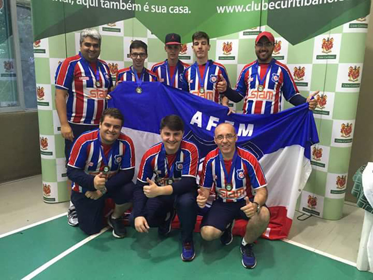 AFFM/Friburguense alcançou o terceiro lugar na série prata do Campeonato Brasileiro por equipes