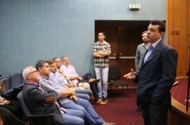 Chefe de Segurança do governo municipal, Tadeu Aor, fala sobre o esquema (Divulgação PMNF)