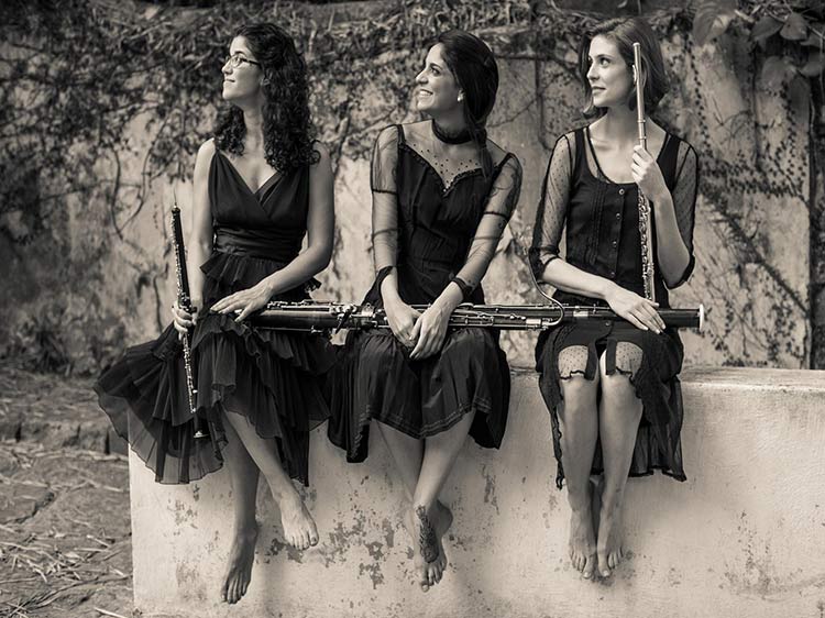 A principal atração de estreia do Festival de Inverno de Nova Friburgo é o Trio Capitu (Divulgação)