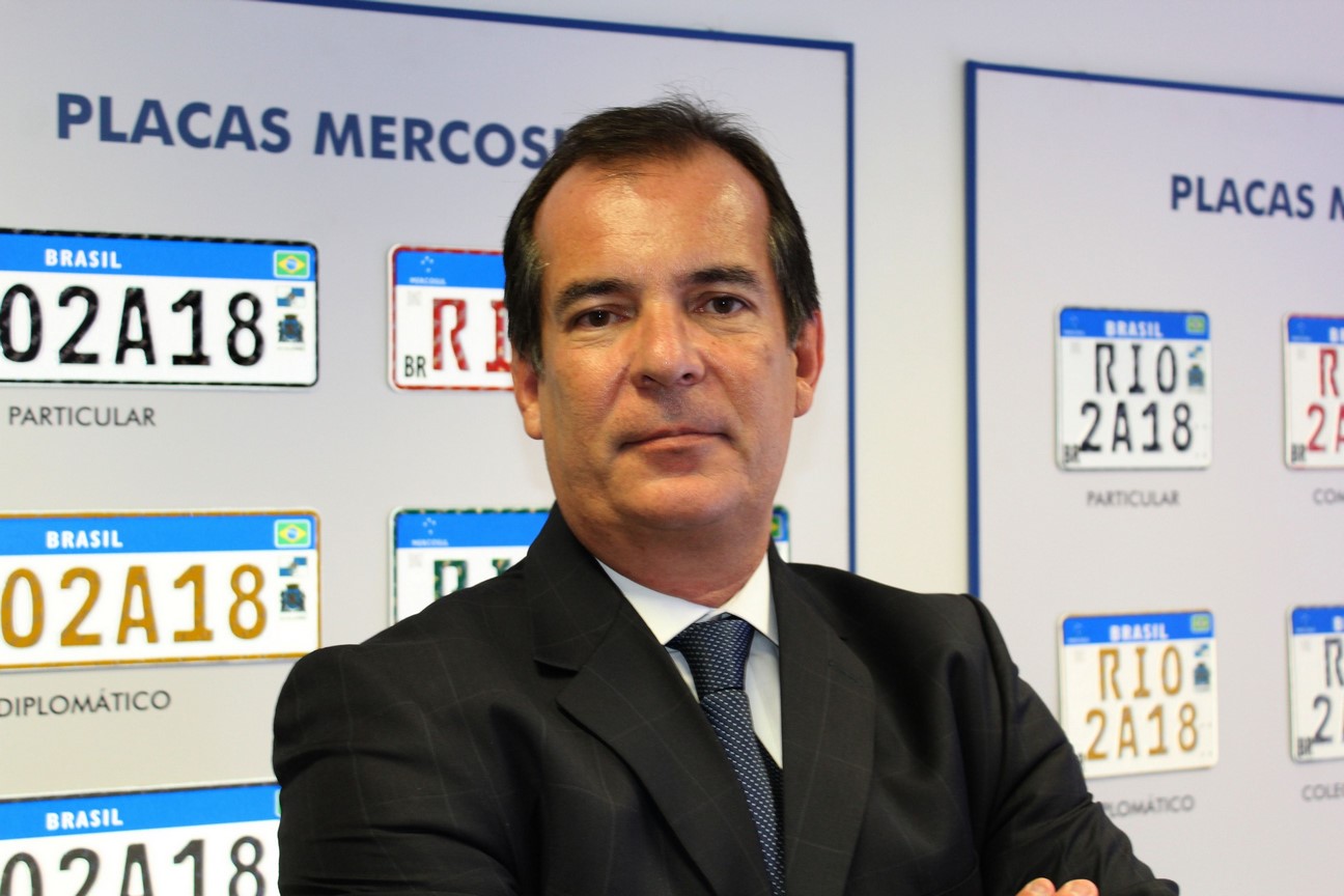 O presidente do Detran-RJ, Luiz Carlos das Neves (Divulgação)
