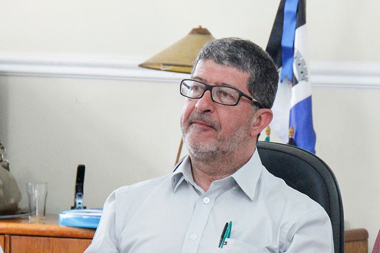 O vice-prefeito Marcelo Braune: primeira interinidade longa (Arquivo AVS)