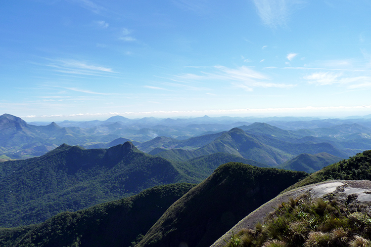Alto do Pico do Caledônia (Foto: Arquivo A VOZ DA SERRA)