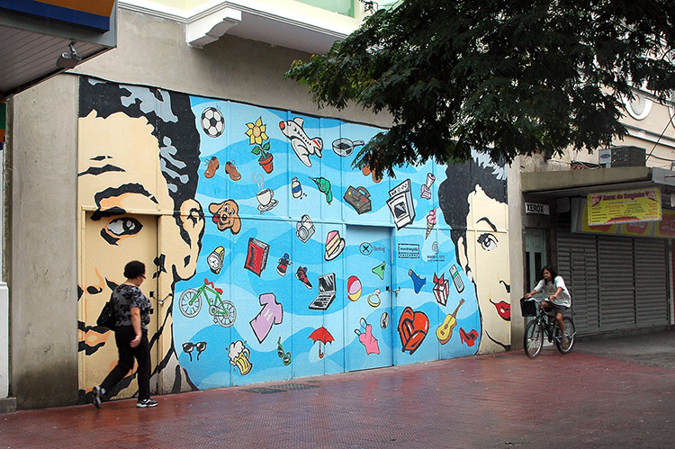 Arte de rua cresce e surpreende
