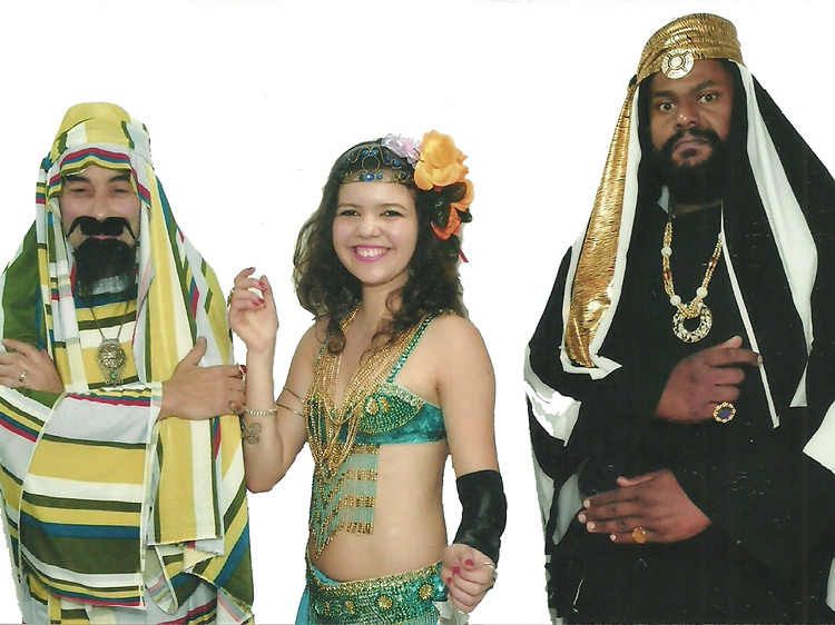 A peça “Os baduínos”, de Wanda Barroso Borges, estreia neste sábado no Rádio Teatro da Comunidade FM (Foto: Divulgação)
