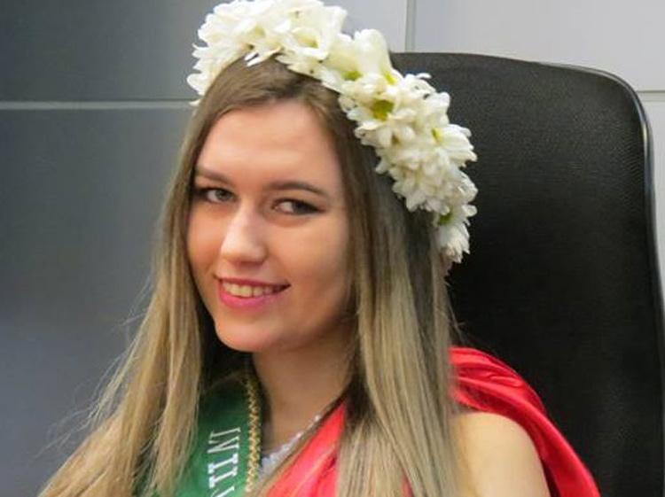 Raquel Frez, Musa dos LVII Jogos Florais (Foto: Divulgação)