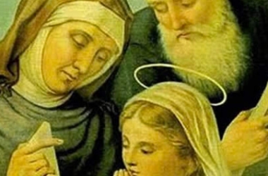 Sant'Ana e São Joaquim, pais de Maria, mãe de Jesus