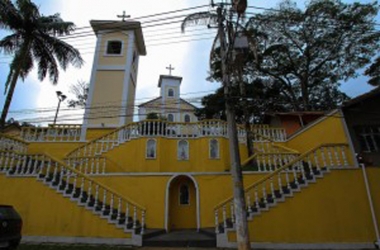A Igreja de São Pedro, em São Pedro da Serra (Foto: Folha Carioca)