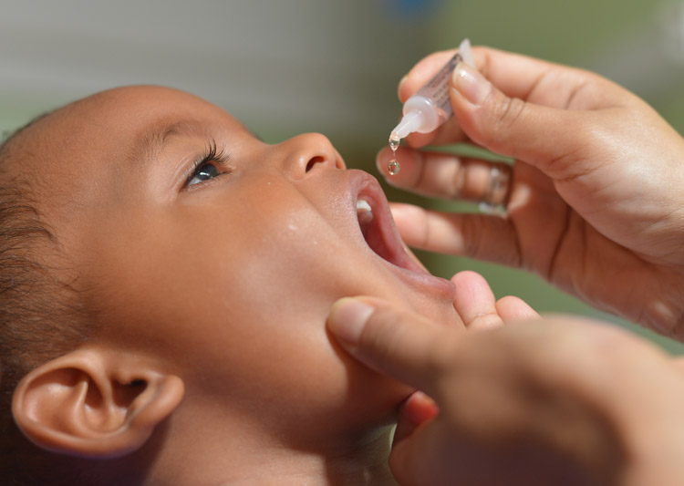 Vacinação contra pólio já atingiu mais de 60% da meta em Friburgo