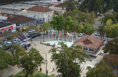 A Praça Dermeval Barbosa Moreira, onde será realizado o evento (Foto: Arquivo AVS)