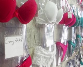 Luz amarela acesa com queda nas vendas do polo de moda íntima de Olaria