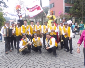 Euterpe faz sucesso na Festa do  Colono Alemão, em Petrópolis