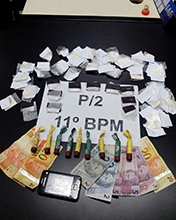 POLÍCIA - Dois presos em blitz da PM no Rui Sanglard