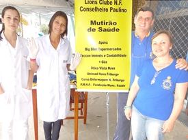 Lions Clube Conselheiro Paulino  realizou com sucesso ação social