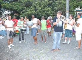 A banda que vai animar o carnaval de rua