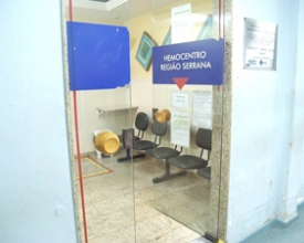 Hemocentro da cidade com coleta suspensa