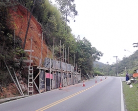 Concessionária realiza novas obras para aumentar segurança da RJ-116