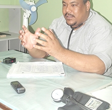 A VOZ DE OLARIA - Médico cubano:  “Estou aqui para fazer medicina”