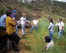 Curso ensinou plantio sustentável em área montanhosa