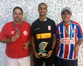 Atleta da AFFM, Marcus Vinicius lidera ranking estadual de Futmesa