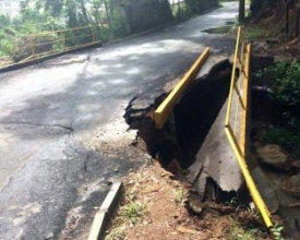Três meses após concluídas, novas pontes do Lagoinha voltam a oferecer riscos