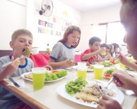 Semana da Saúde na Escola mostra que  boa alimentação se aprende em sala de aula 