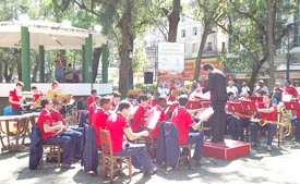 Banda-Escola Campesina Friburguense realiza concerto neste domingo na praça