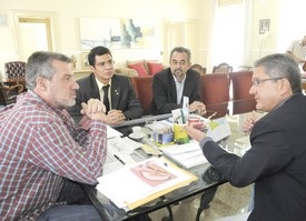 Prefeito recebe novo delegado