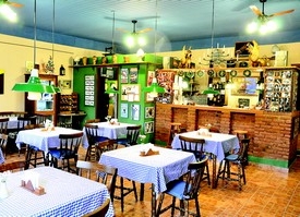 Um lugar para quem procura boa comida, diversão e arte 
