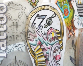 Arte injetada na pele