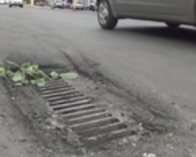 Novo asfalto melhora ruas de Olaria mas ainda apresenta desníveis: perigo para motoristas 
