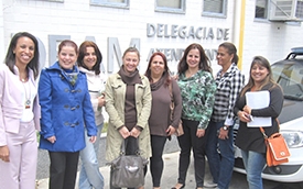 Crem estreita laços com instituições que atuam contra violência à mulher