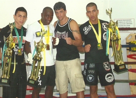 Atletas da Academia Fight Co são campeões no Rio de Janeiro