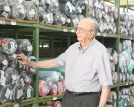 Catarinense supera recorde ao completar  75 anos de serviço na mesma empresa