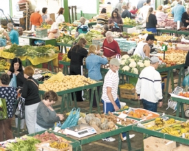 Cores e sabores das feiras