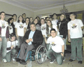 Prefeito recebe jovens vereadores em seu gabinete