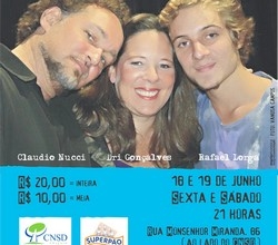 Cláudio Nucci apresenta o show Metades, hoje e amanhã 