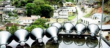 Vilage recebe sistema de alerta e alarme 