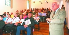 Associação de Veteranos dos Fuzileiros Navais promoveu reunião na cidade 