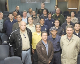 Guardas e funcionários municipais fazem curso de técnicas ambientais