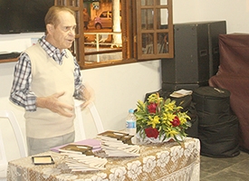 Euterpe Lumiarense sedia lançamento de livro 