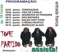Centro de Arte prossegue com mostra de filmes sobre direitos dos animais 